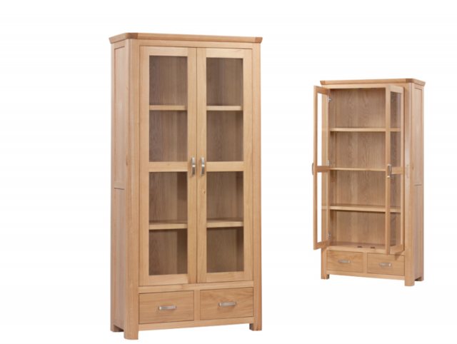 Annaghmore Annaghmore Treviso Oak Display Cabinet