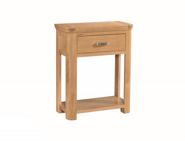 Annaghmore Annaghmore Treviso Solid Oak End Table With Drawer