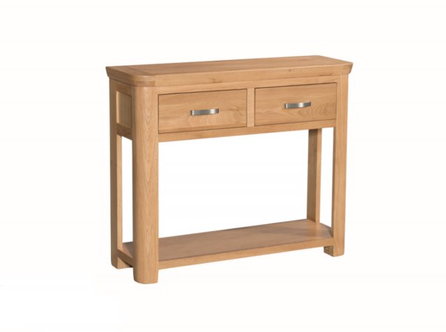 Annaghmore Annaghmore Treviso Solid Oak Large Console Table