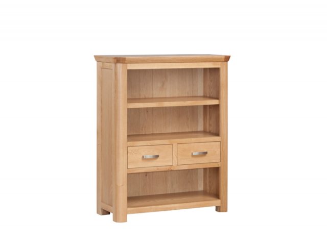 Annaghmore Annaghmore Treviso Solid Oak Low Bookcase