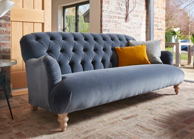 Tetrad clearance velvet sofa