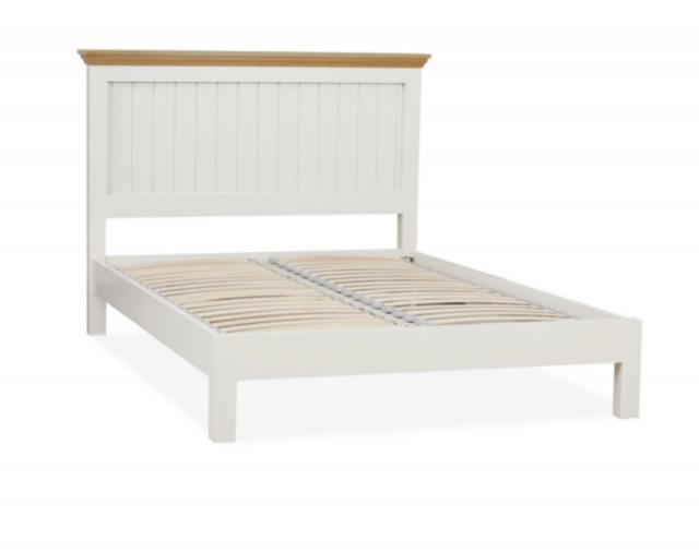 TCH Furniture TCH Furniture Coelo Oak & Painted Low Foot End Panel Bed