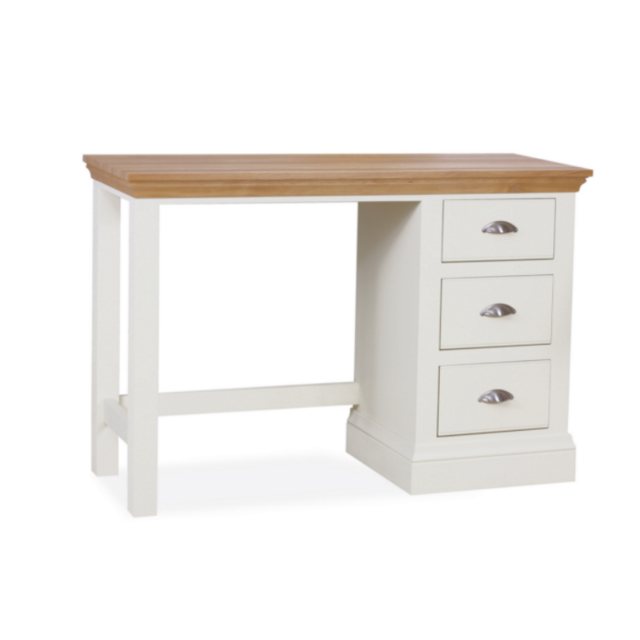 TCH Furniture TCH Furniture Coelo Oak & Painted Dressing Table Single (3 Drawer)