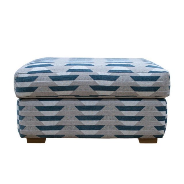 G Plan G Plan Seattle Footstool With Wooden Feet