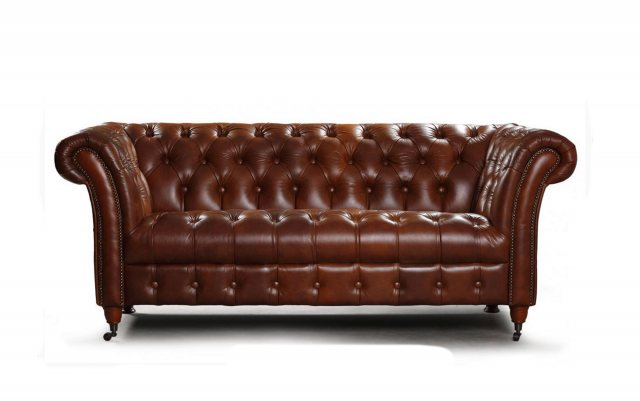 Vintage Sofa Company Chester Oliato 2 Seater Sofa (Fast Track) - Sofas -  Hafren Furnishers