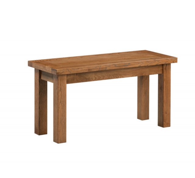 Devonshire Living Devonshire Dorset Rustic Oak 104cm Bench