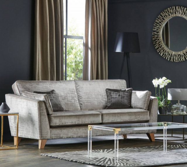 Vincent velvet sofa store