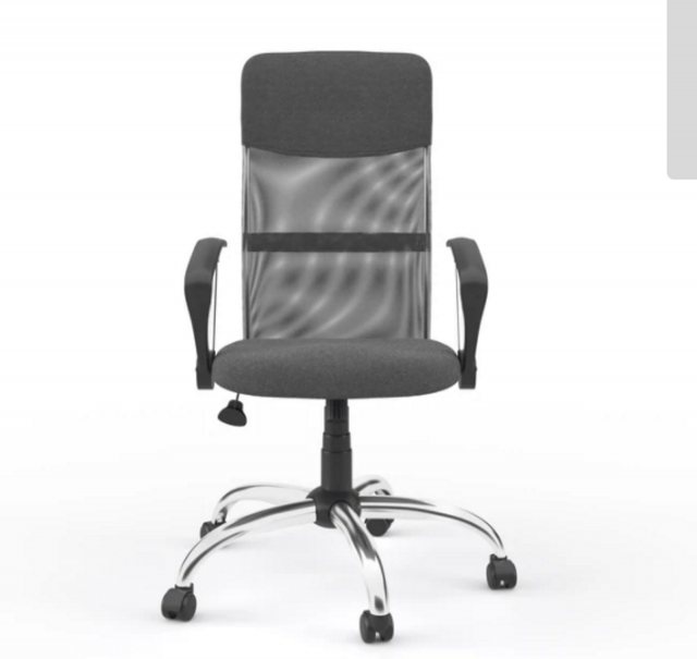 Alphason Alphason Mesh Chairs Orlando Grey