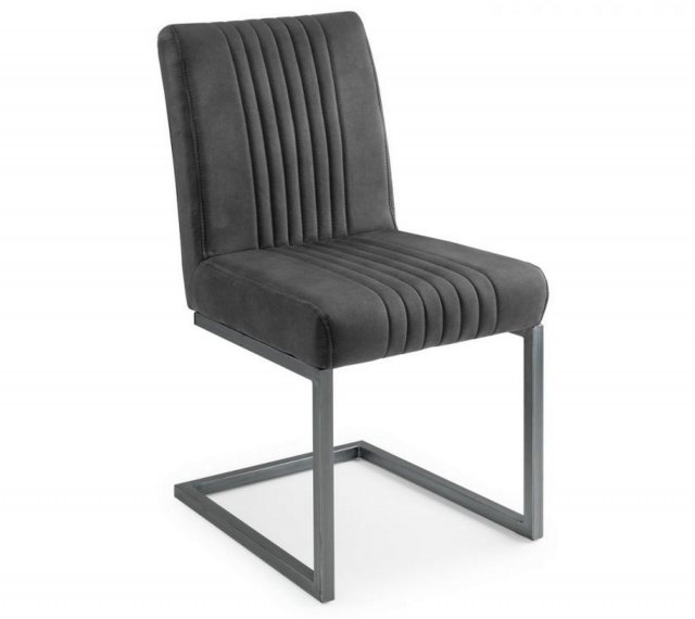 Julian Bowen Julian Bowen Brooklyn Dining Chair Charcoal Grey