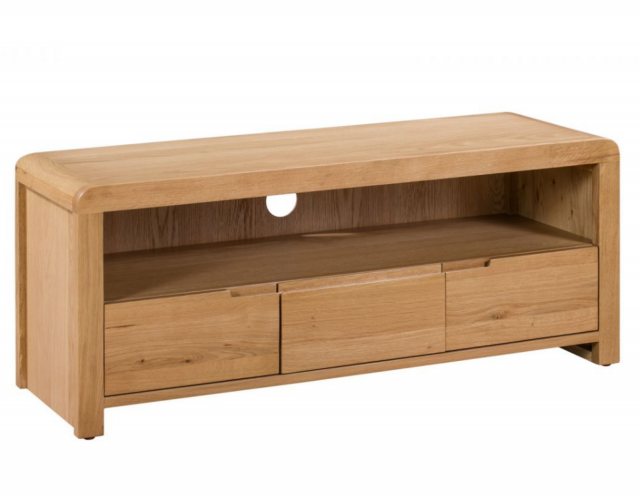 Julian Bowen Julian Bowen Curve Oak TV Unit