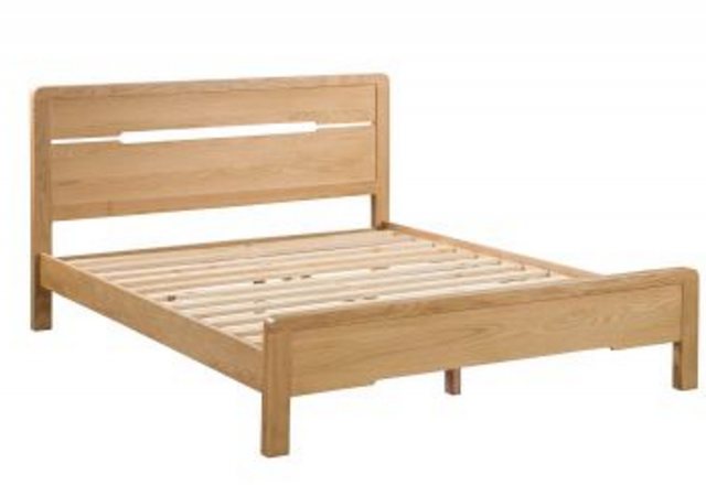 Julian Bowen Julian Bowen Curve Oak Bedroom Double Bed Frame