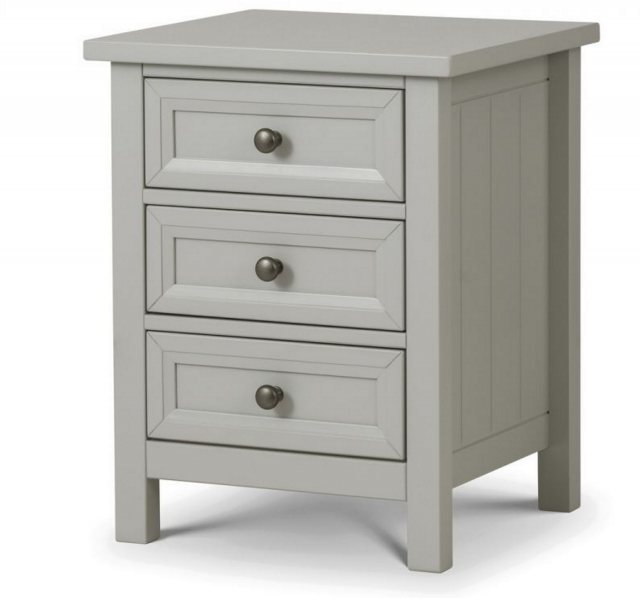 Julian Bowen Julian Bowen Maine 3 Drawer Bedside