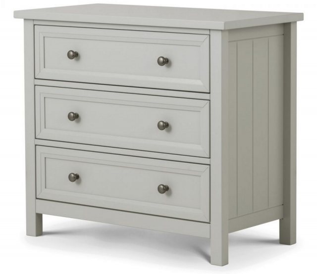 Julian Bowen Julian Bowen Maine 3 Drawer Wide Chest