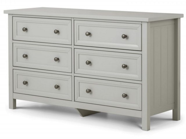 Julian Bowen Julian Bowen Maine 6 Drawer Wide Chest