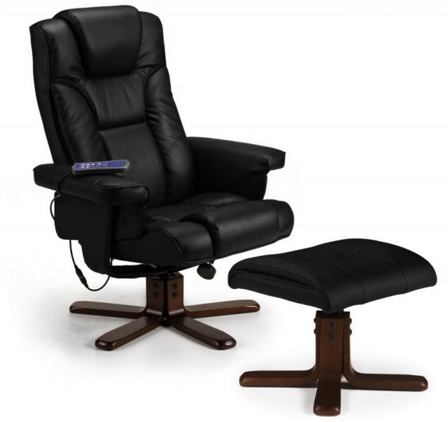 Julian Bowen Julian Bowen Malmo Massage Recliner & Stool