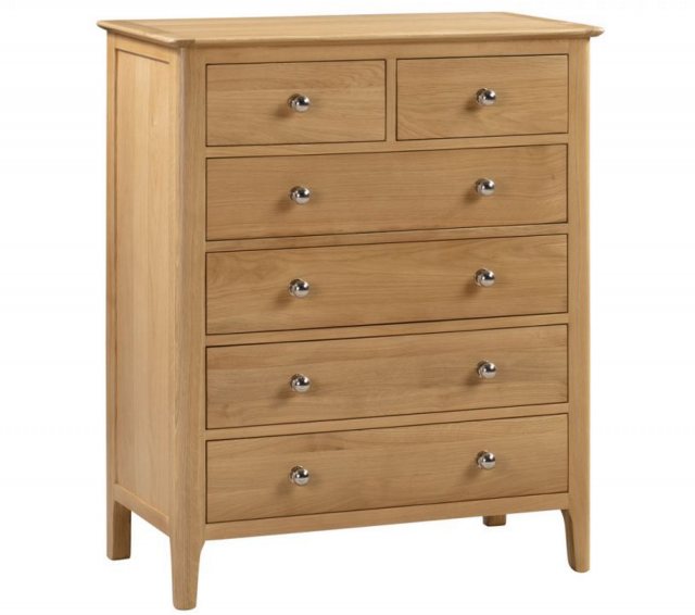 Julian Bowen Julian Bowen Cotswold 4 + 2 Drawer Chest