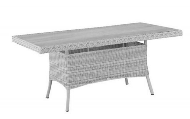 Daro Daro Santorini Rectangular Dining Table Glass Top