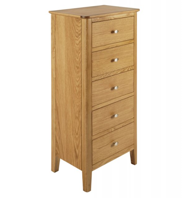 Global Home Global Home Bath Narrow 5 Drawer Tallboy