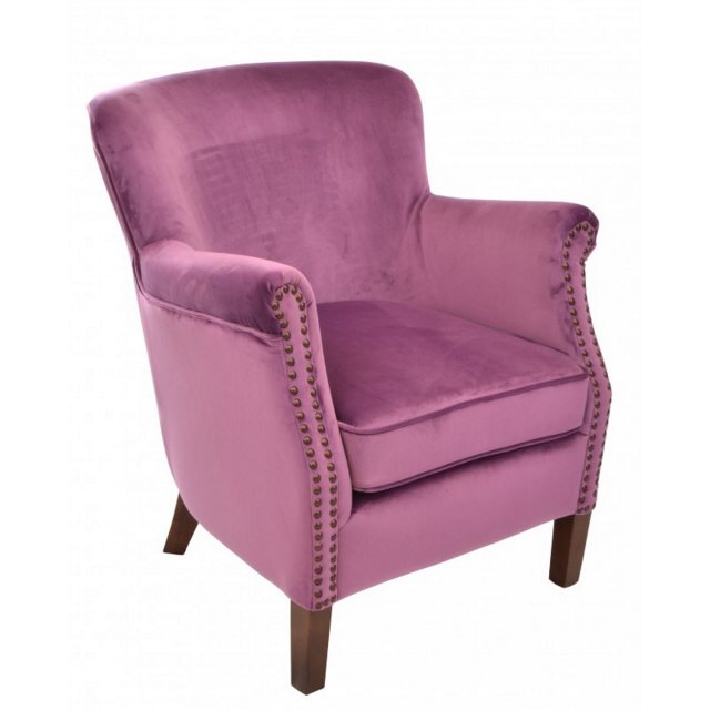 Ancient Mariner Ancient Mariner Seating Cromarty Armchair Plum Velvet