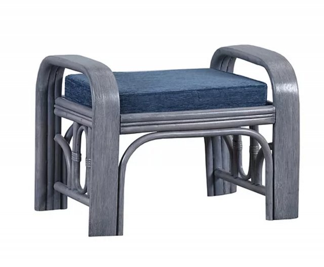 The Cane Industries The Cane Industries Lucerne Footstool