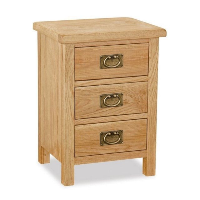 Global Home Global Home Salisbury Lite 3 Drawer Bedside Chest