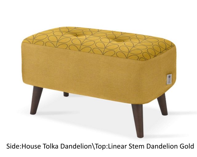 Orla Kiely Orla Kiely Donegal Small Footstool