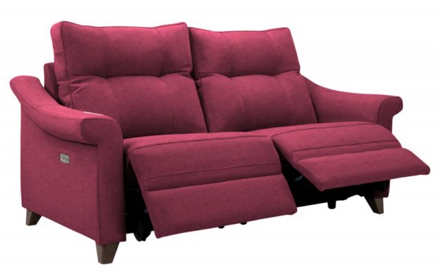 G Plan G Plan Riley Small Sofa Double Recliner