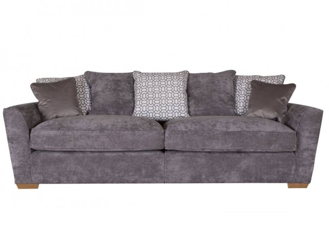 Buoyant Upholstery Fantasia 4 Seater Modular Pillow Back Sofa - Sofas ...