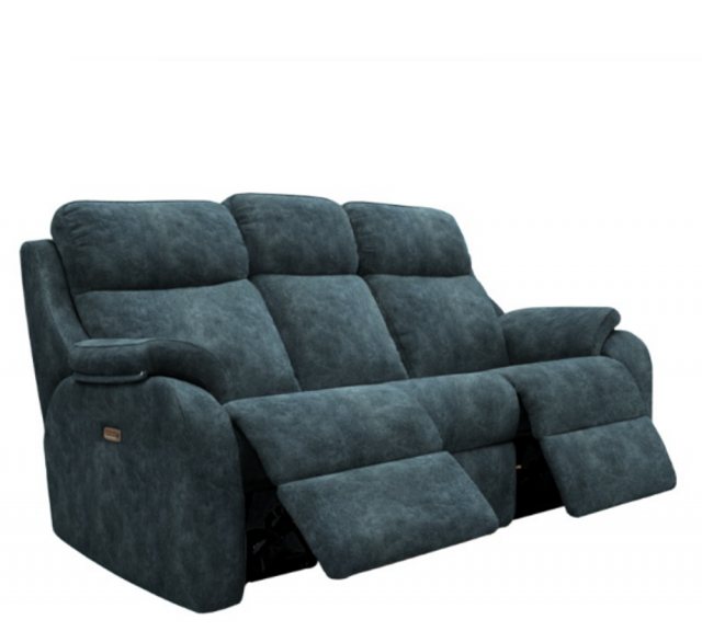 G Plan G Plan Kingsbury 3 Seater Double Powered Recliner