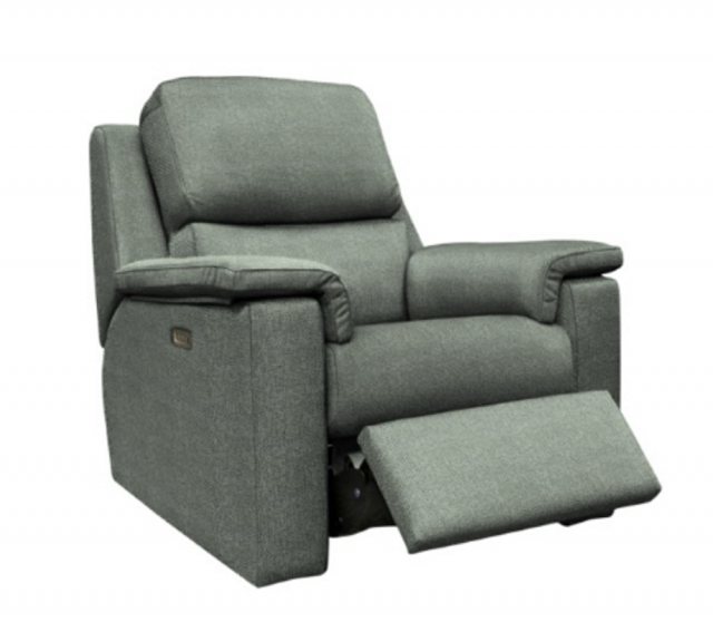 G Plan G Plan Harper Powered Recliner Armchair With Headrest & Lumbar