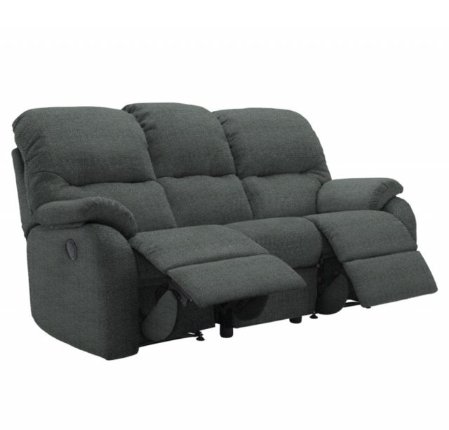 G Plan G Plan Mistral Small 3 Seater Sofa Double Recliner (3 Cushion)