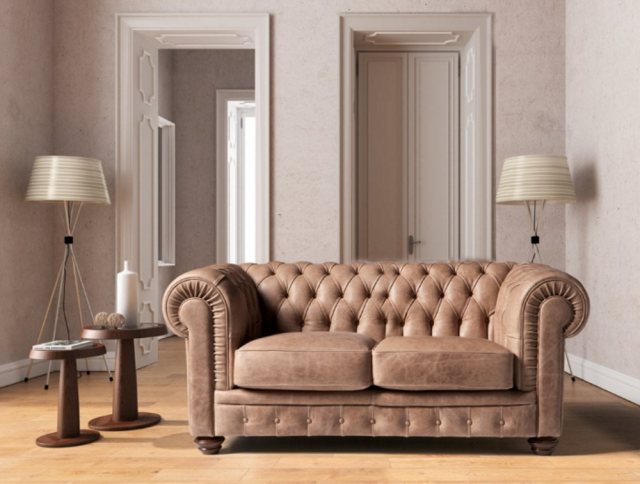 New Trend Concepts Chester 2 Seater Sofa