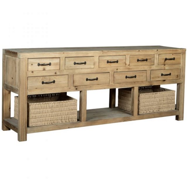 Devonshire Living Devonshire Chiltern 9 Drawer Sideboard With Baskets