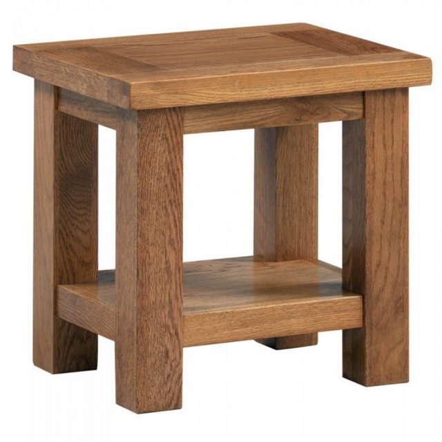 Devonshire Living Devonshire Dorset Rustic Oak Lamp Table