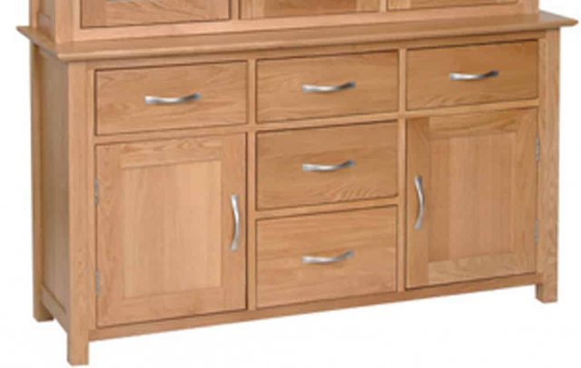 Devonshire Living Devonshire New Oak 4' 6' Dresser Base