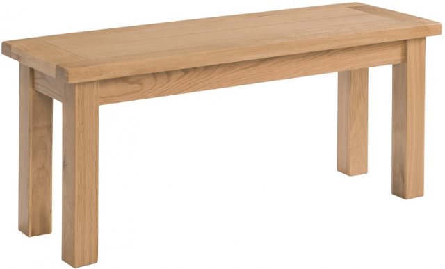 Devonshire Living Devonshire Dorset Light Oak Large Dining Bench