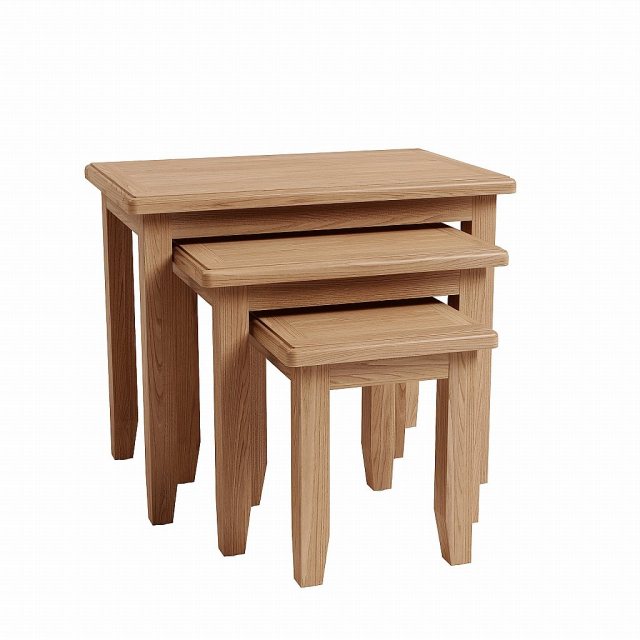 Hafren Collection Hafren Collection KGAO Dining Nest Of 3 Tables