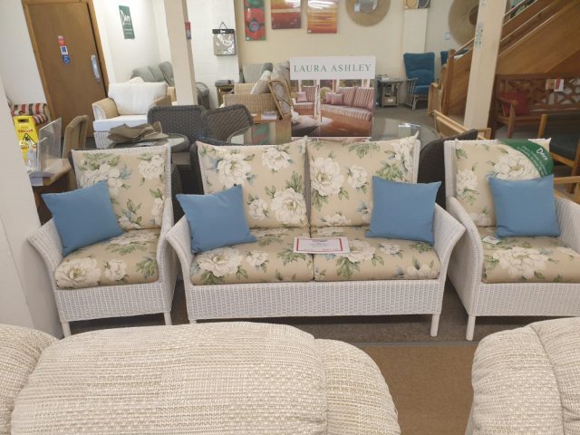 Daro Laura Ashley Wilton Sofa & 2 Chairs