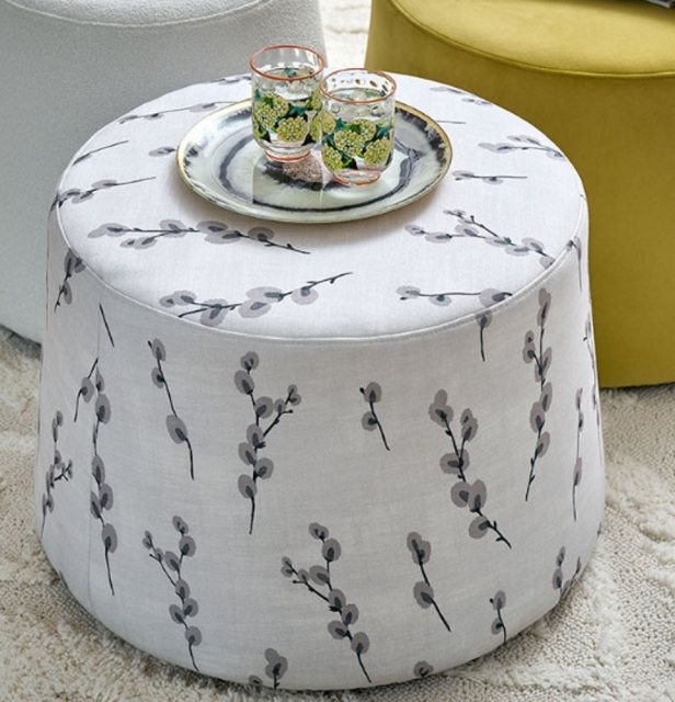 Collins & Hayes Collins & Hayes Small Round Footstool