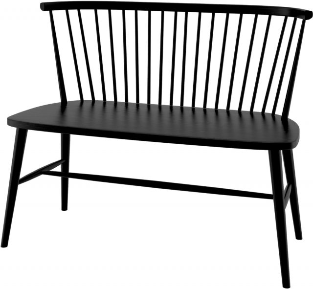 Bell & Stocchero Bell & Stocchero Como Oak Black Dining Bench