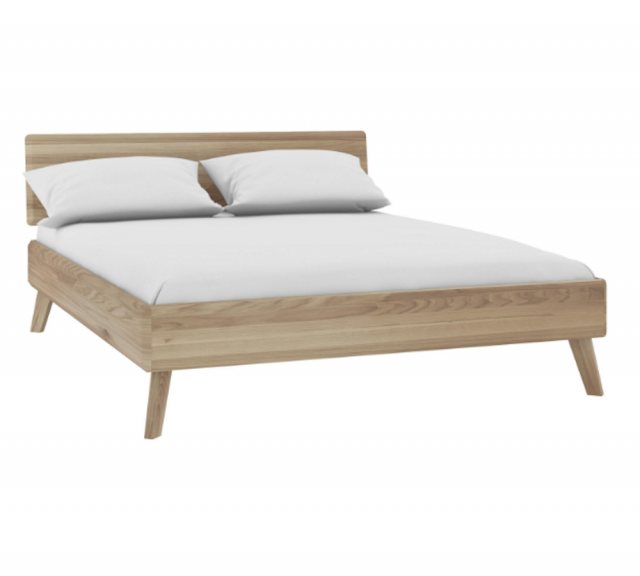 Bell & Stocchero Bell & Stocchero Como Oak Double Bed Frame