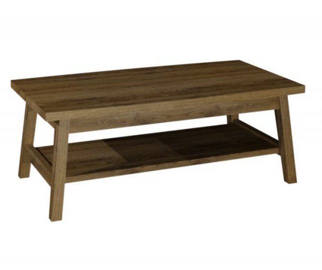 Bentley Designs Camden Rustic Oak Coffee Table Coffee Tables Hafren