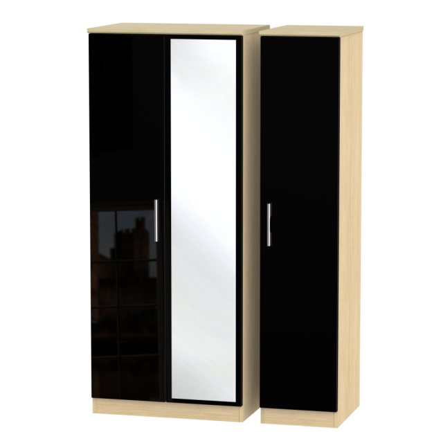 Welcome Furniture Welcome Furniture Knightsbridge Triple Mirror Wardrobe