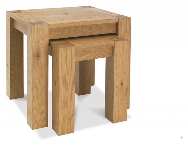 Bentley Designs Bentley Designs Turin Oak Nest Of Tables