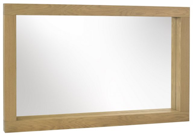 Bentley Designs Bentley Designs Turin Oak Landscape Mirror