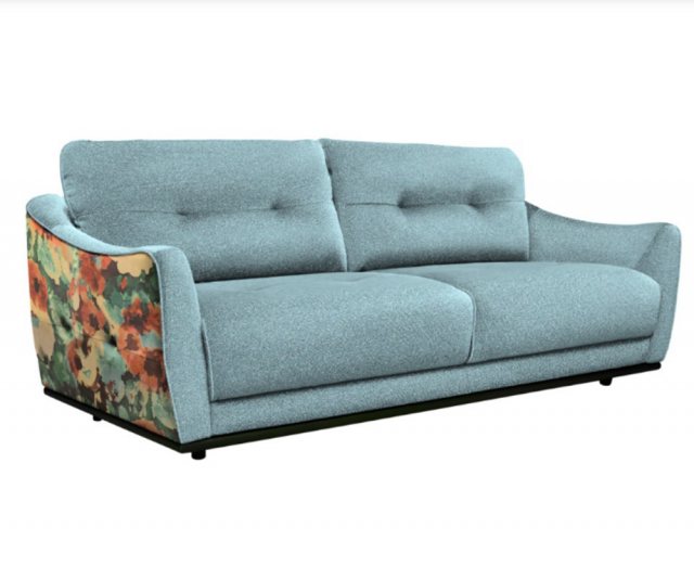 G Plan Vintage G Plan Vintage Albion 4 Seater Sofa In Fabric B With Accent Fabric C