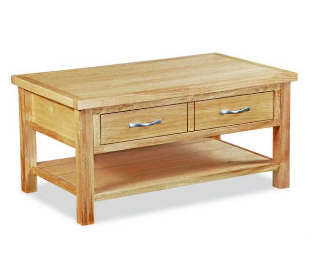 Global Home Global Home New Trinity Oak Coffee Table