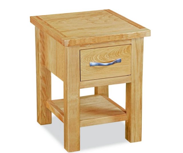 Global Home Global Home New Trinity Oak Lamp Table