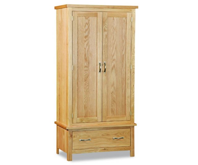 Global Home Global Home New Trinity Oak Gents Wardrobe