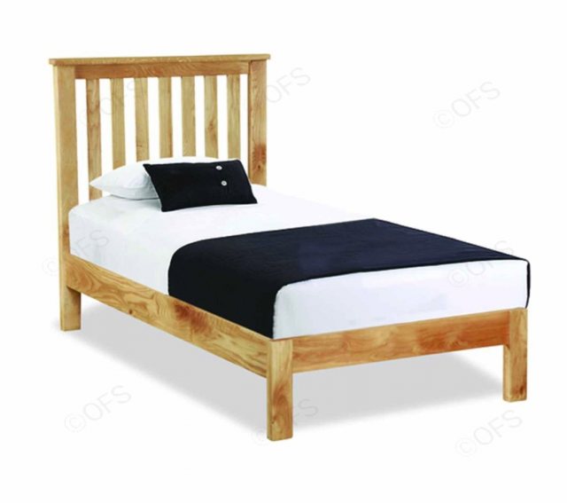 Global Home Global Home New Trinity Oak slatted Bed Frame